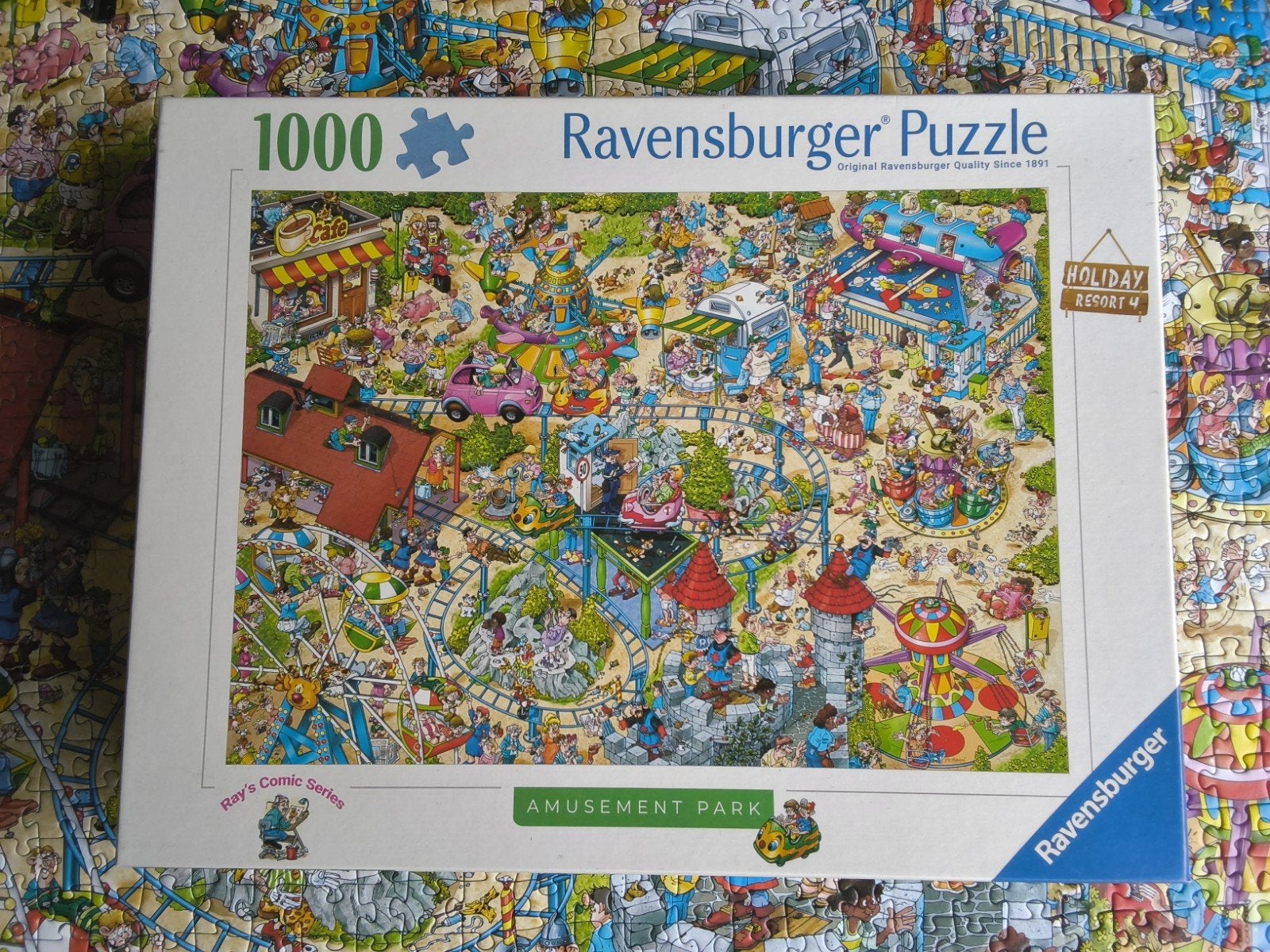 Amusement Park ., Ophalen of Verzenden, 500 t/m 1500 stukjes, Zo goed als nieuw