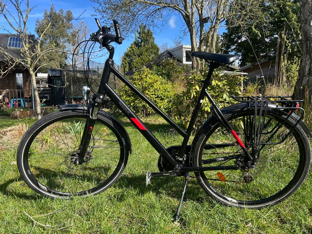 Pegasus Solero SL Disc Trekfiets - Shimano Altus 3x8, 28 inch, 56 cm of meer, Zo goed als nieuw, Meer dan 20 versnellingen