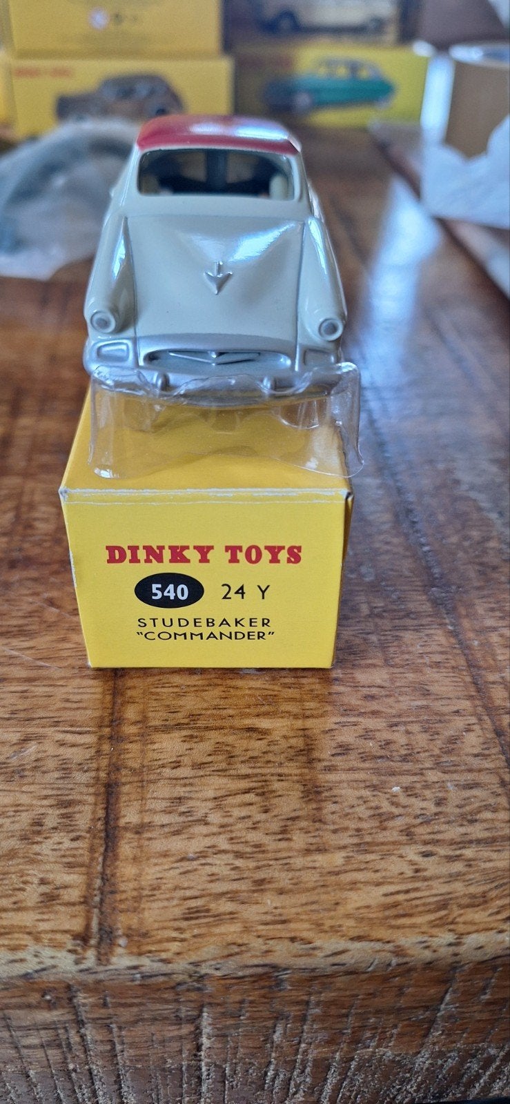 Atlas Dinky Toys Studebaker Commander 540 24 Y, Ophalen of Verzenden, Zo goed als nieuw, Auto