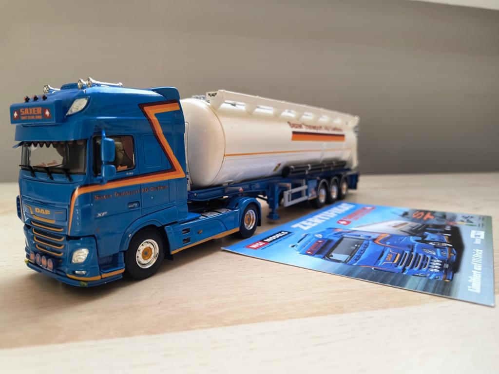 Wsi Daf Saxer, Ophalen of Verzenden, Zo goed als nieuw, Bus of Vrachtwagen, Wsi
