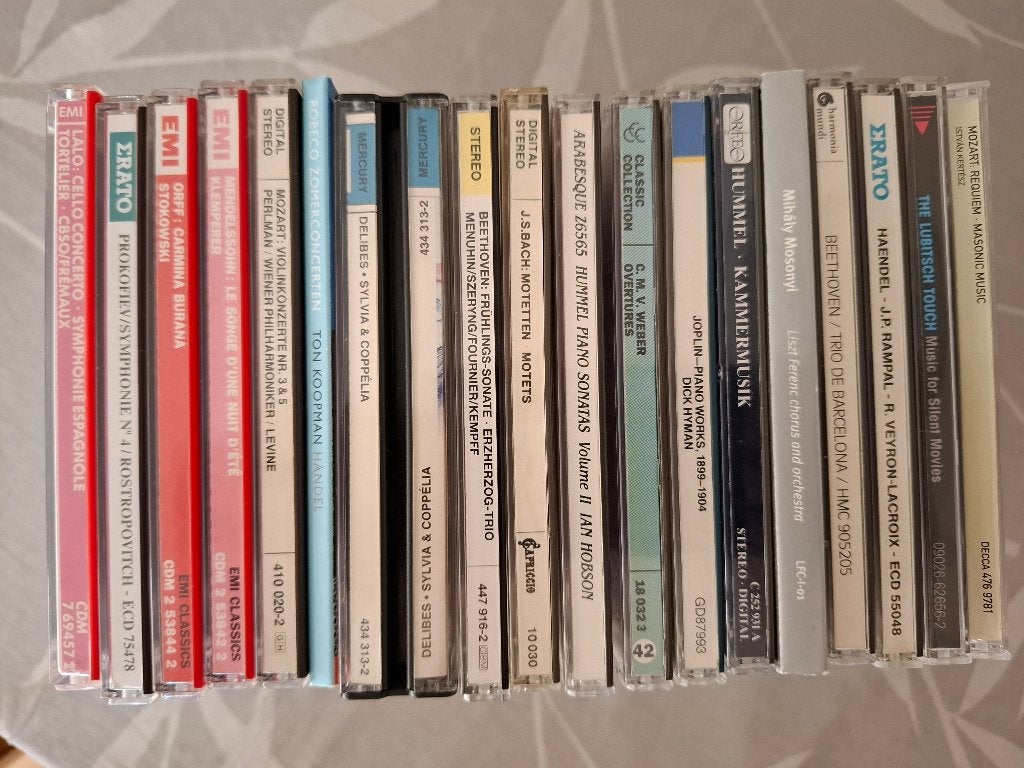 KLASSIEKE CD's, TOPlabels: EMI, Philips, DG, HM, Erato etc., Ophalen of Verzenden, Classicisme, Gebruikt, Overige typen