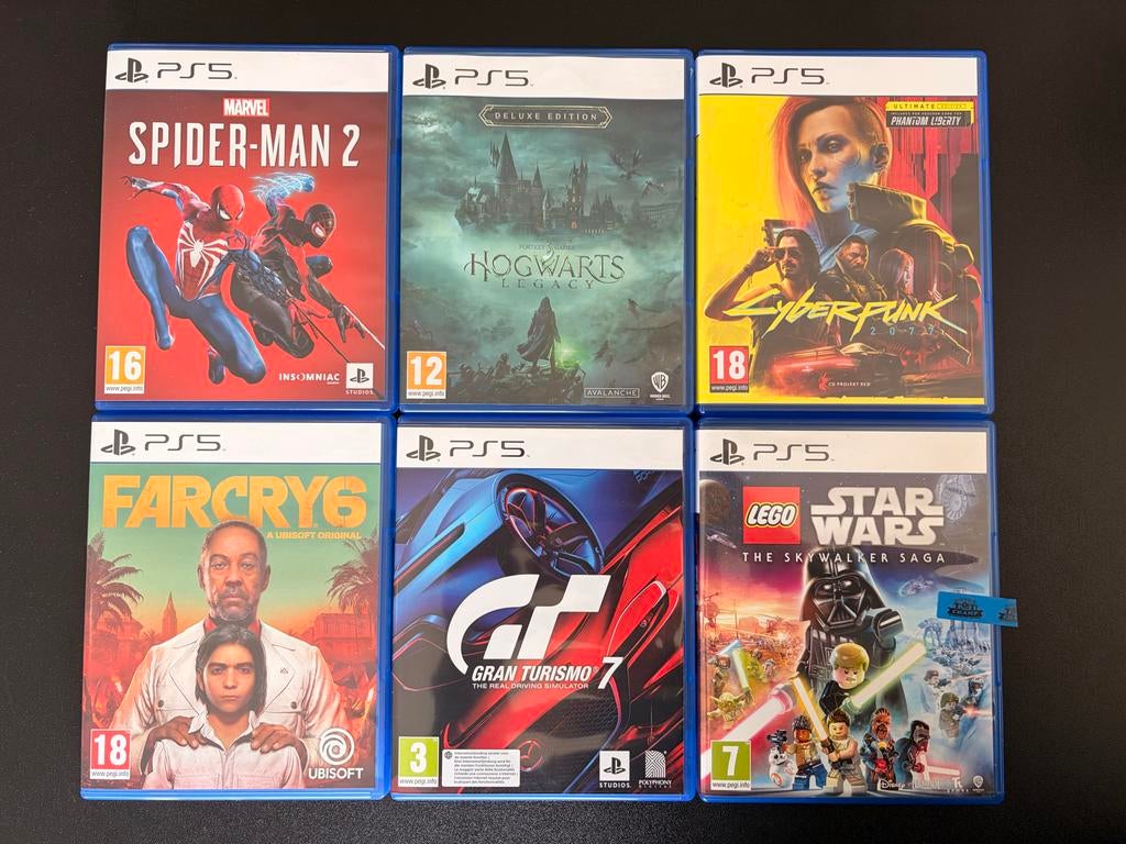 PS5 games, Spelcomputers en Games, Games | Sony PlayStation 5, Ophalen, Online, Gebruikt, Vanaf 18 jaar