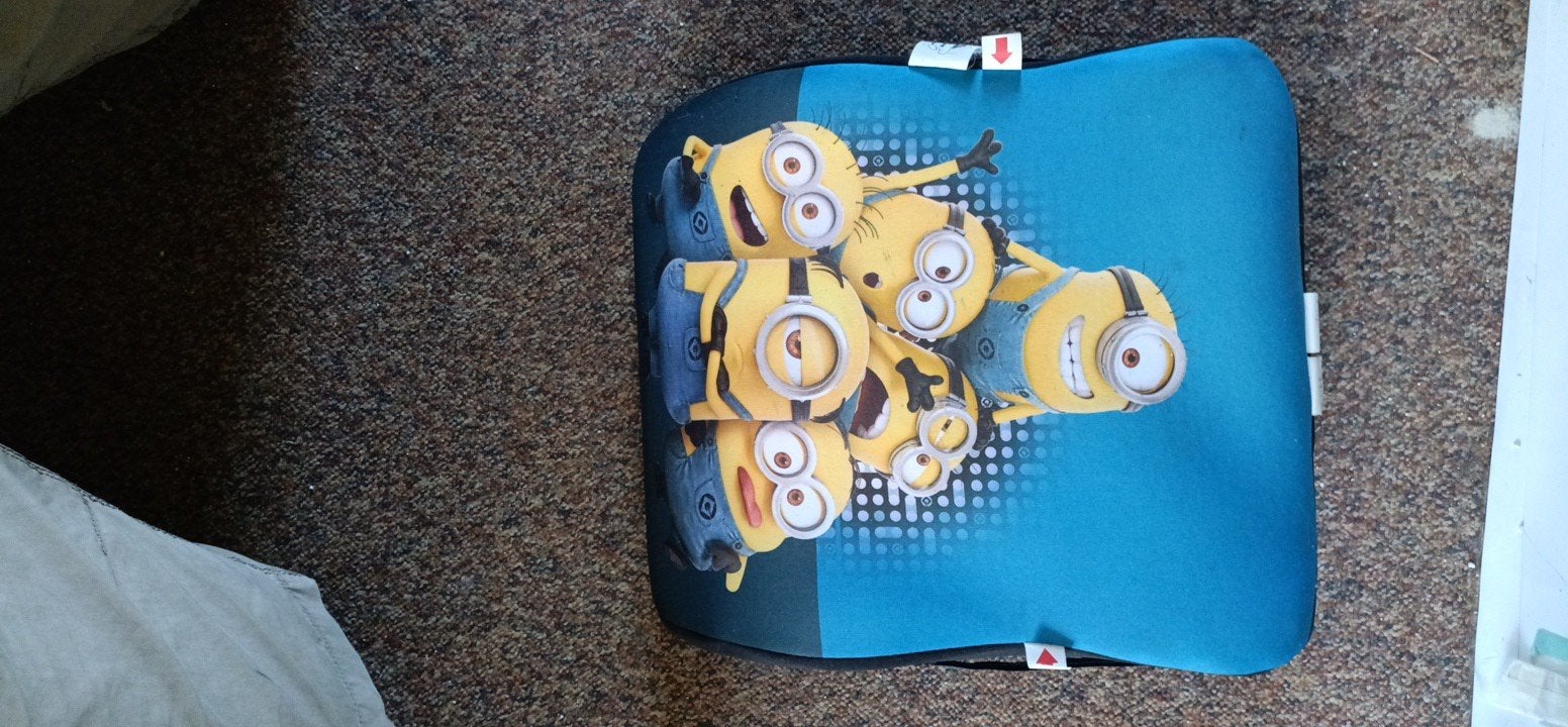 Minions zitverhoger 15-36 kg, Overige merken, 15 t/m 36 kg, Ophalen of Verzenden, Gebruikt
