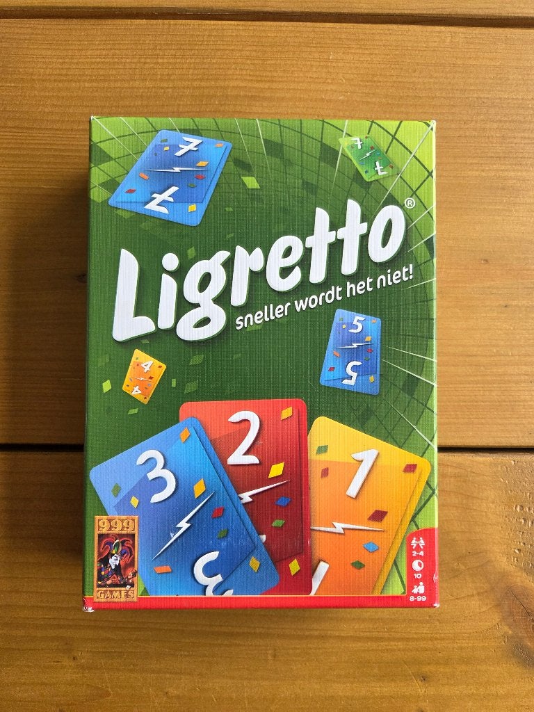 Ligretto Groen Kaartspel – 999 Games / Schmidt – Sealed, Een of twee spelers, Ophalen of Verzenden, Nieuw, 999 Games