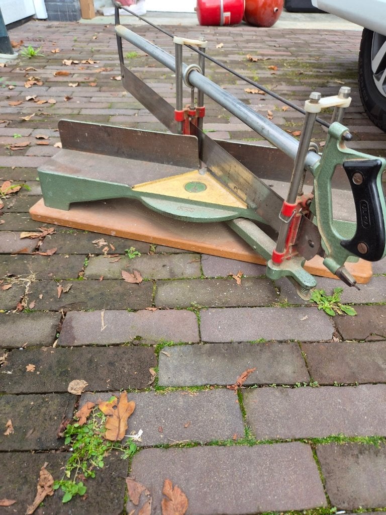 Ulmia Handbediende precisie-verstekzaag, Ophalen, Gebruikt, Zaag, Overige merken