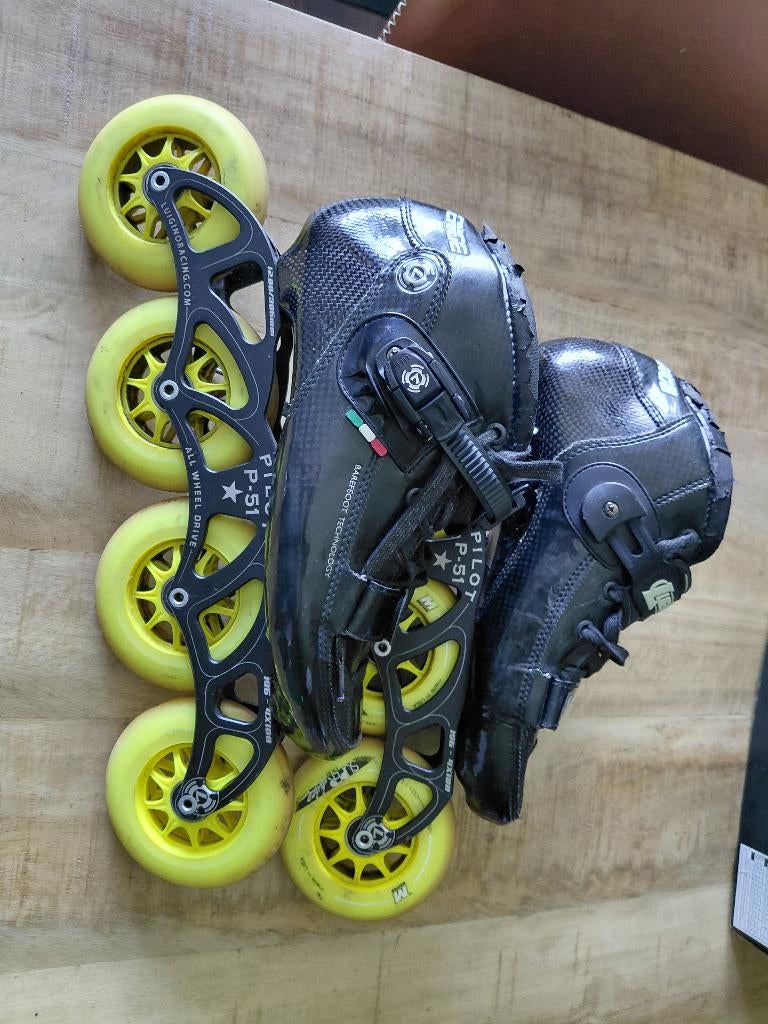 Skeelers 4 wielen, Luigino, Sport en Fitness, Skeelers, Overige merken, Gebruikt, Inline skates 5 wielen, Dames