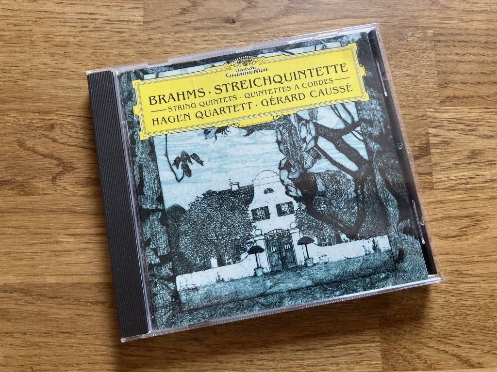Johannes Brahms / Streichquintette, Ophalen of Verzenden, Romantiek, Zo goed als nieuw, Kamermuziek