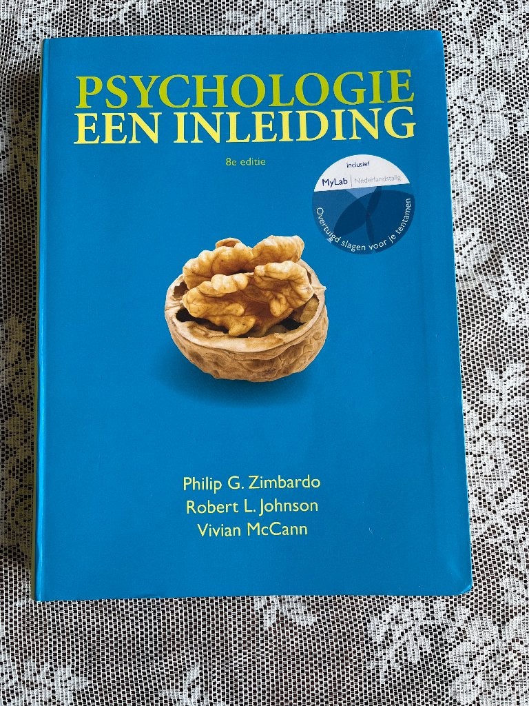 Psychologie een Inleiding - 8e editie Zimbardo, Boeken, Studieboeken en Cursussen, Gelezen, Gamma, Philip G. Zimbardo, Robert L. Johnson, Vivian McCann