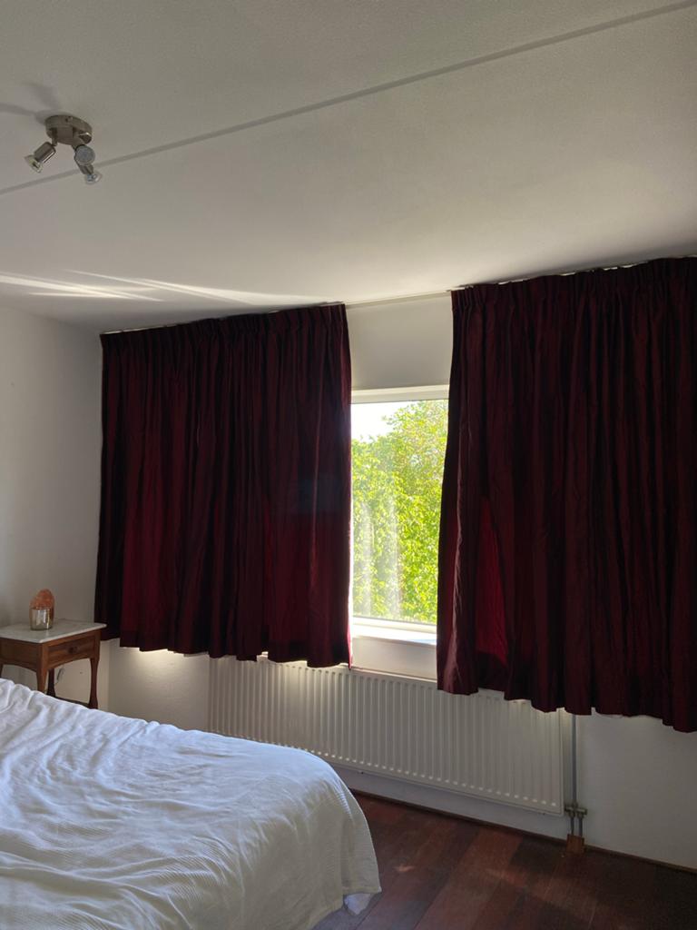 Lichtverduisterende gordijnen, Ophalen of Verzenden, Gebruikt, Rood