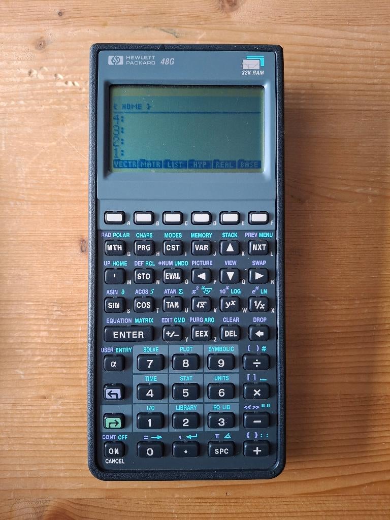 HP 48G Grafische rekenmachine, Ophalen of Verzenden, Grafische rekenmachine, Gebruikt