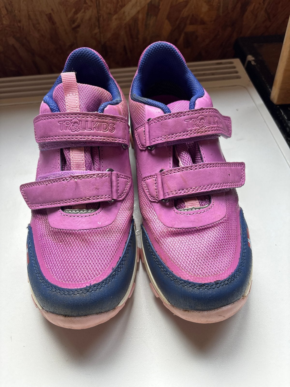 Trollkids Sportschoenen - Roze/Blauw -  maat 34, Ophalen of Verzenden, Gebruikt, Meisje, Sportschoenen