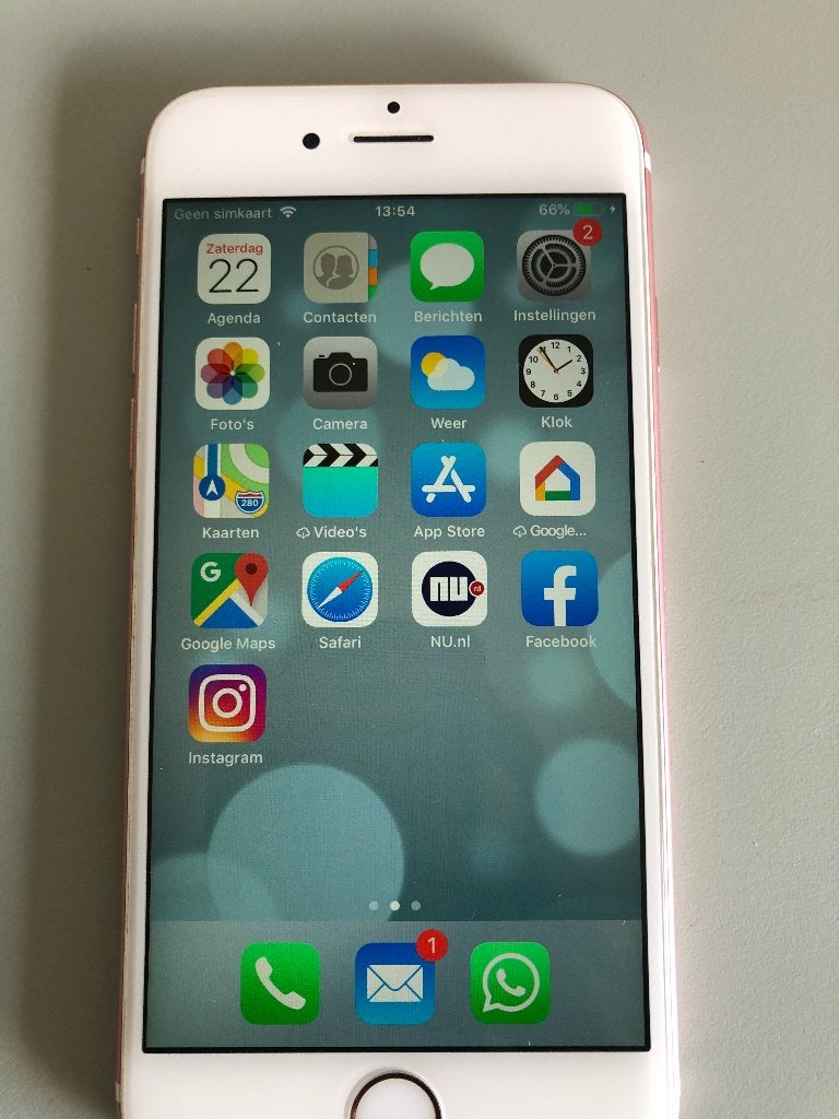 iPhone 6s 16GB Roségoud (Nette Staat, Batterij 85%)+ hoesje, Telecommunicatie, Mobiele telefoons | Apple iPhone, Gebruikt, 16 GB