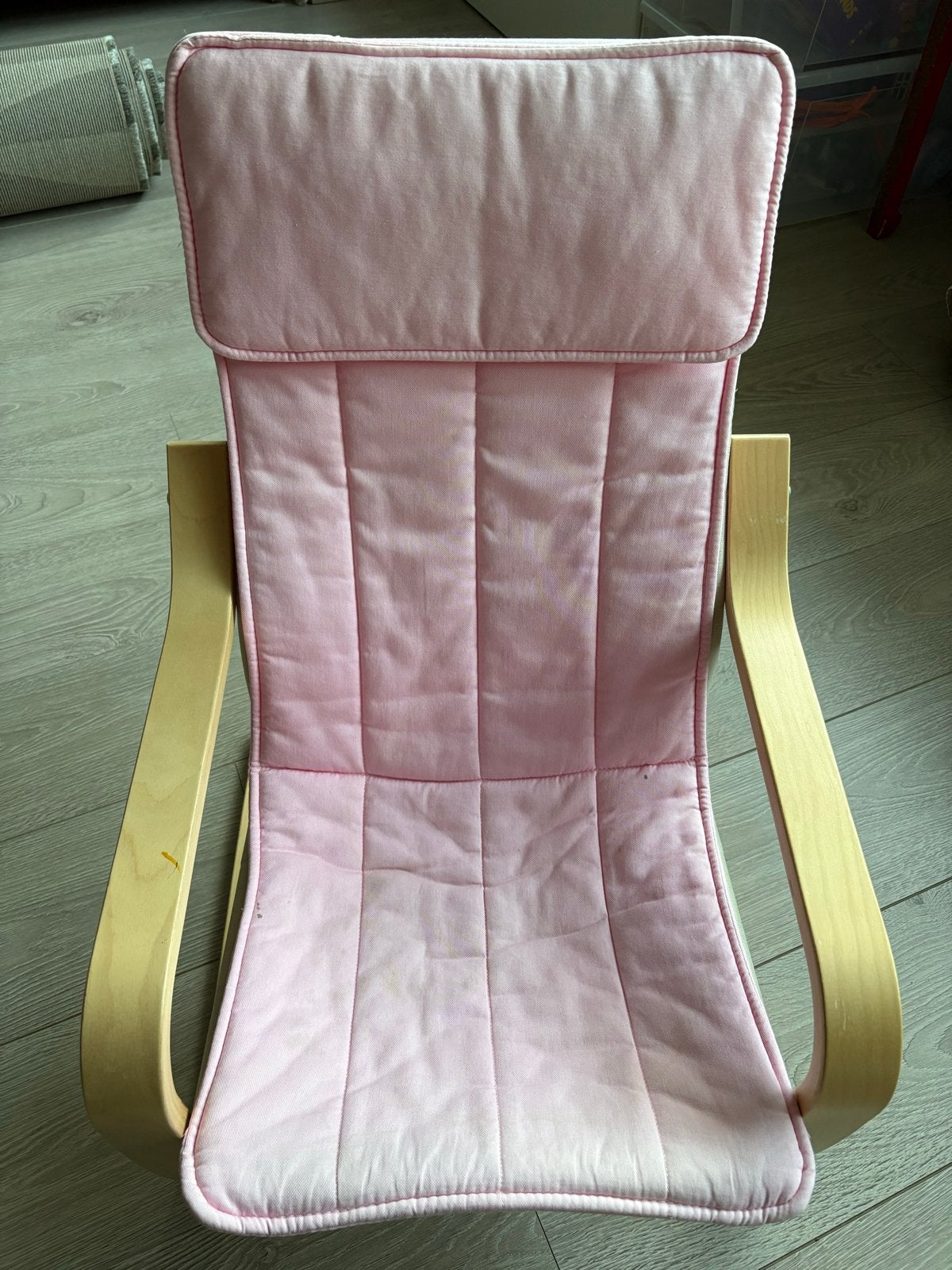 Roze schommelstoel voor kinderen - Gebruikt, Ophalen, Gebruikt, Overige kleuren, Eén