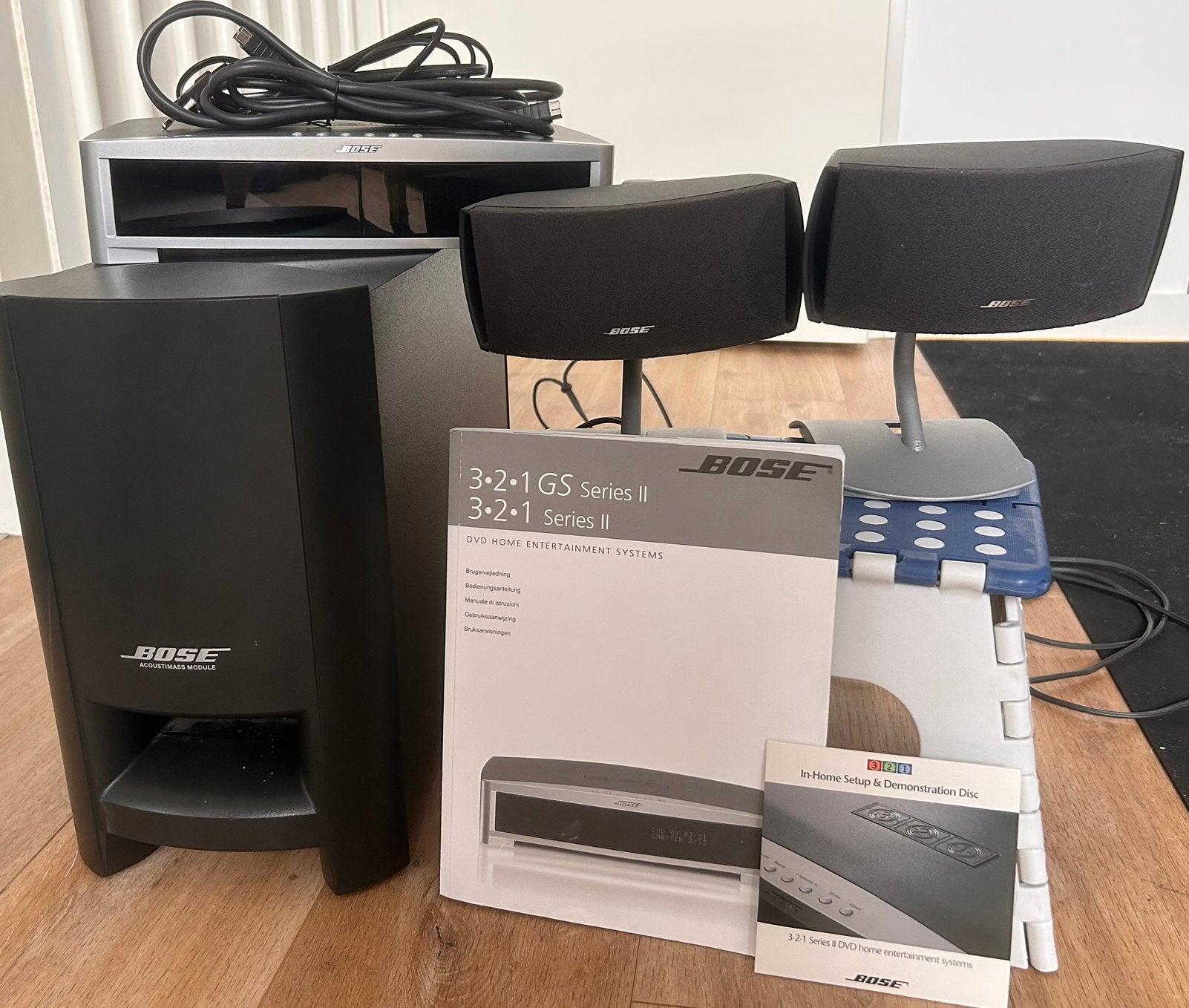 BOSE 3.2.1 GS Series II, Dvd-speler, 40 tot 70 watt, Ophalen, Overige merken