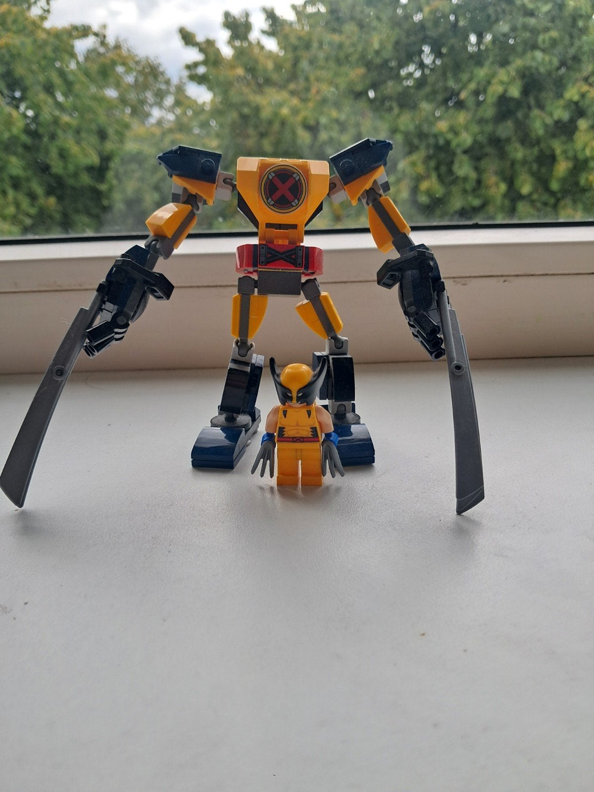LEGO Wolverine Mech met Minifiguur (compleet), Ophalen, Zo goed als nieuw