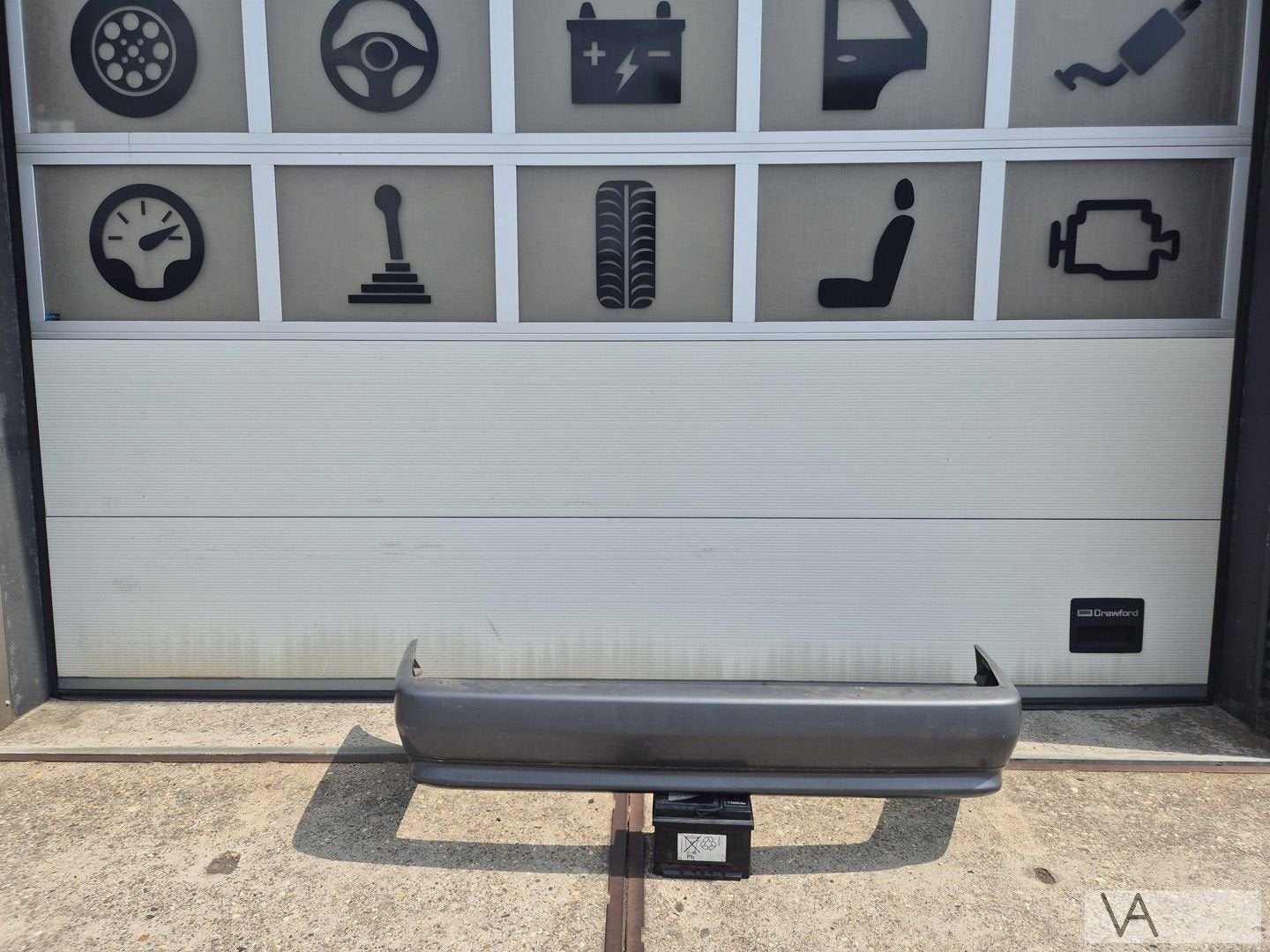 Achterbumper van Mercedes SL R129 1989 - 1996 1e model €300, Gebruikt, -, Ophalen of Verzenden, Achter