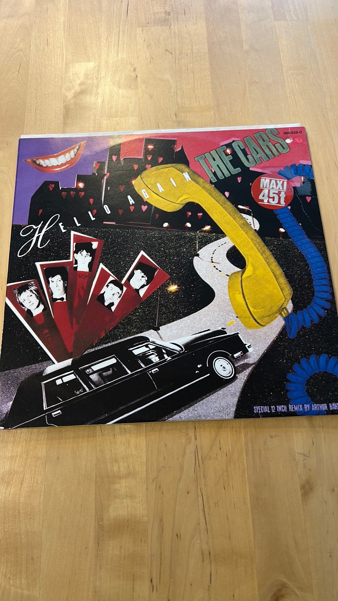 Vinyl lp maxi single the Cars - Hello again, Ophalen of Verzenden, Zo goed als nieuw, LP