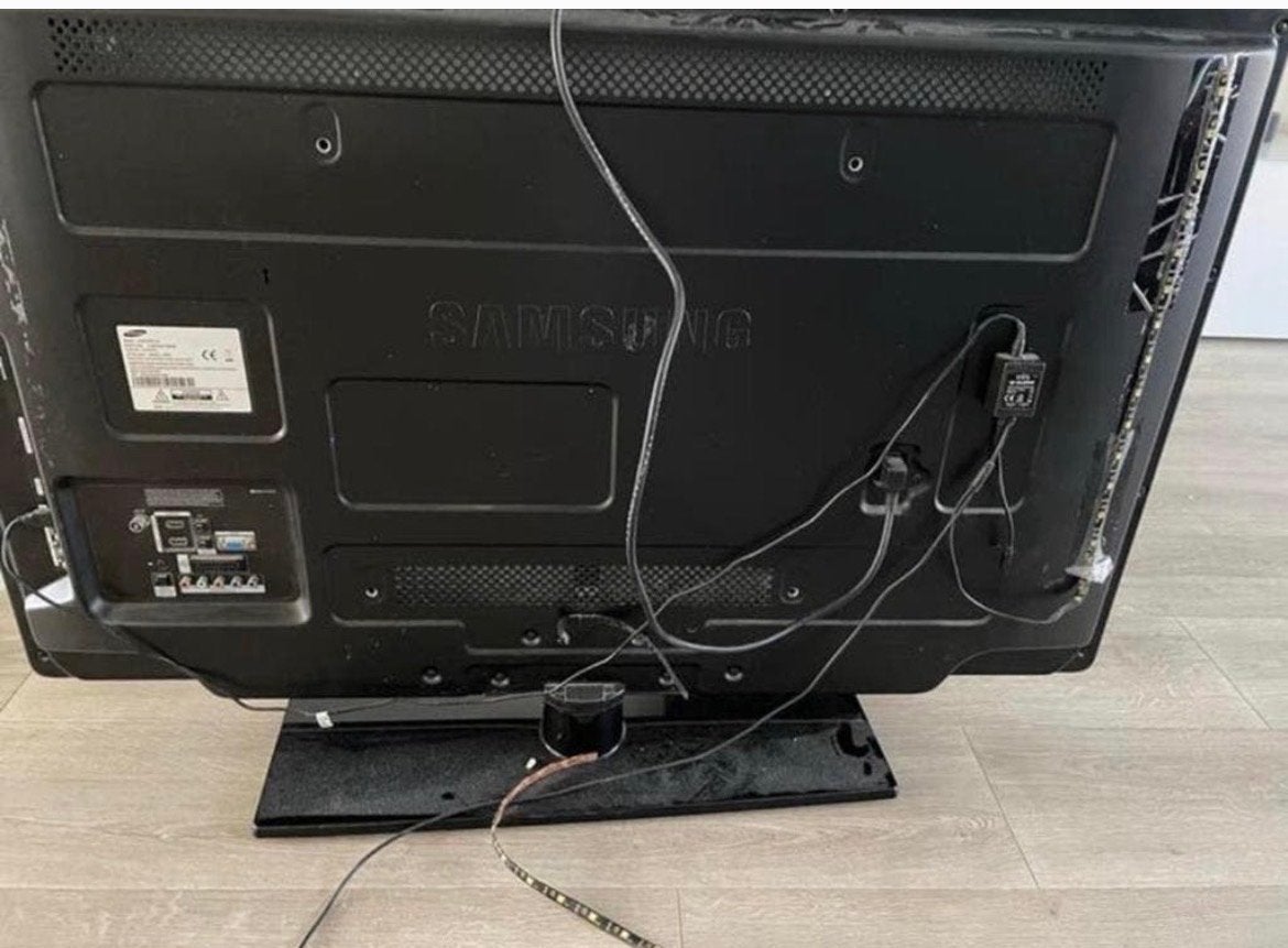 Samsung LE46C530F1W 46 inch Full HD LCD TV met Chromecast, Ophalen, Gebruikt, LCD, Samsung