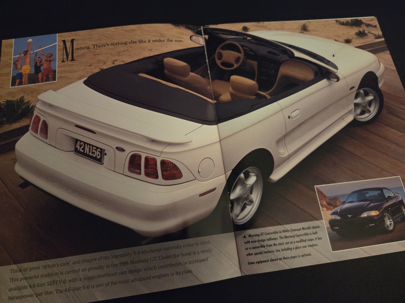 Brochure Ford Mustang 1996 USA, Ophalen of Verzenden, Zo goed als nieuw, Ford
