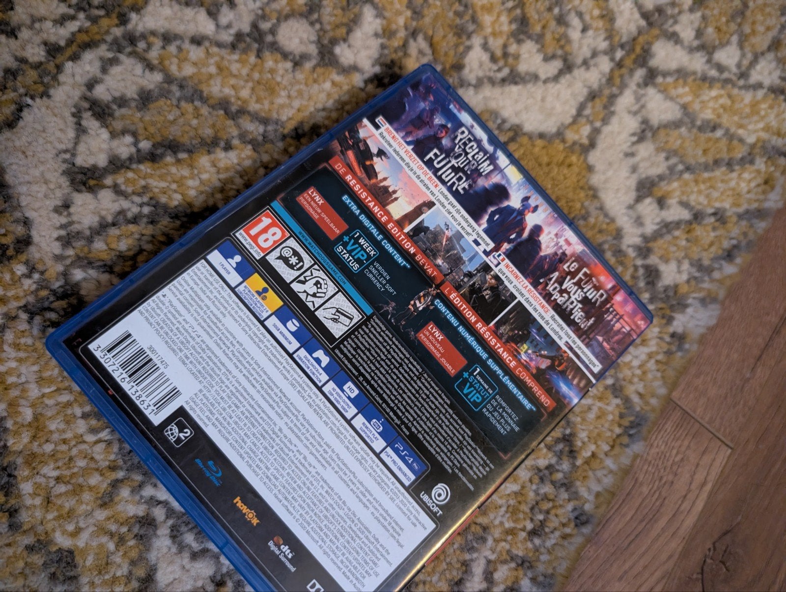 Watch Dogs Legion Resistance Edition PS4, Avontuur en Actie, Online, Vanaf 18 jaar, 1 speler