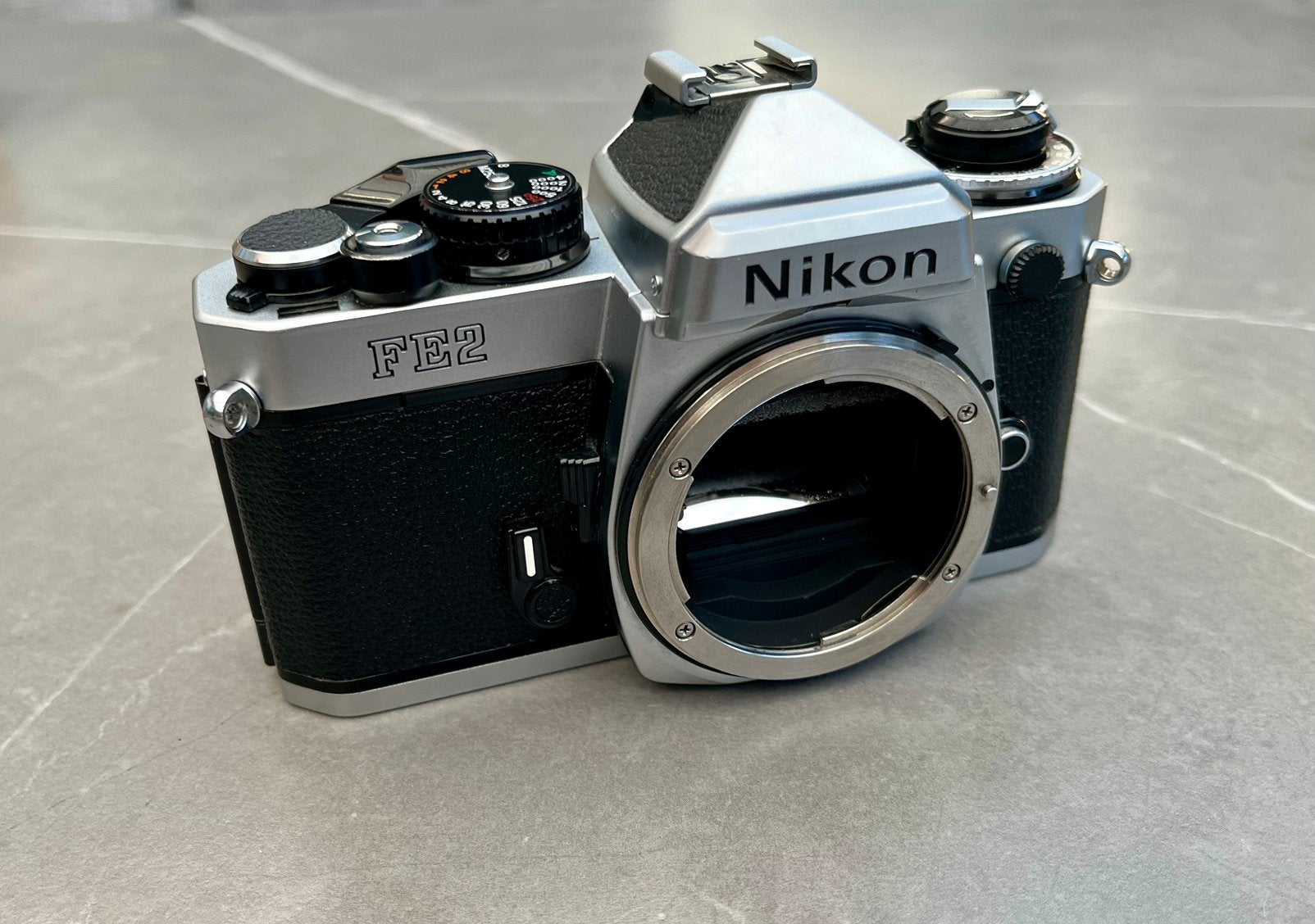 Nikon FE2, Audio, Tv en Foto, Fotocamera's Analoog, Ophalen of Verzenden, Gebruikt, Spiegelreflex, Nikon