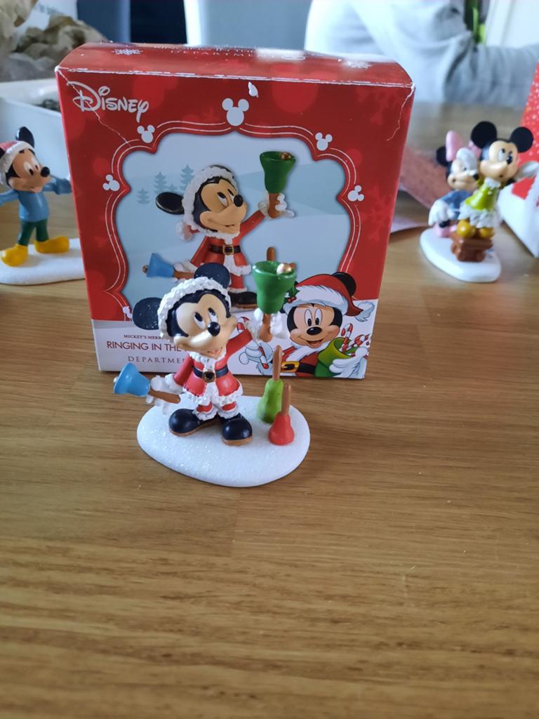 Disney Kerst Department56, Bullyland en Infinity, Ophalen of Verzenden, Zo goed als nieuw, Beeldje of Figuurtje