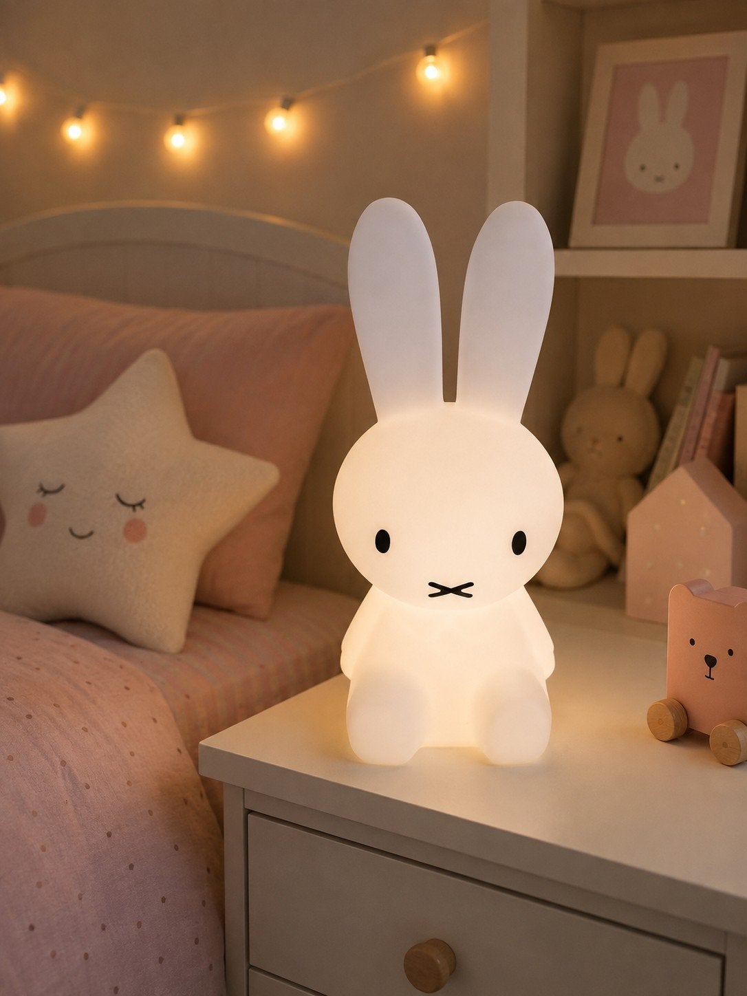 Nieuw | Nijntje Miffy lamp USB, Overige merken, Nieuw, Ophalen of Verzenden, Wit