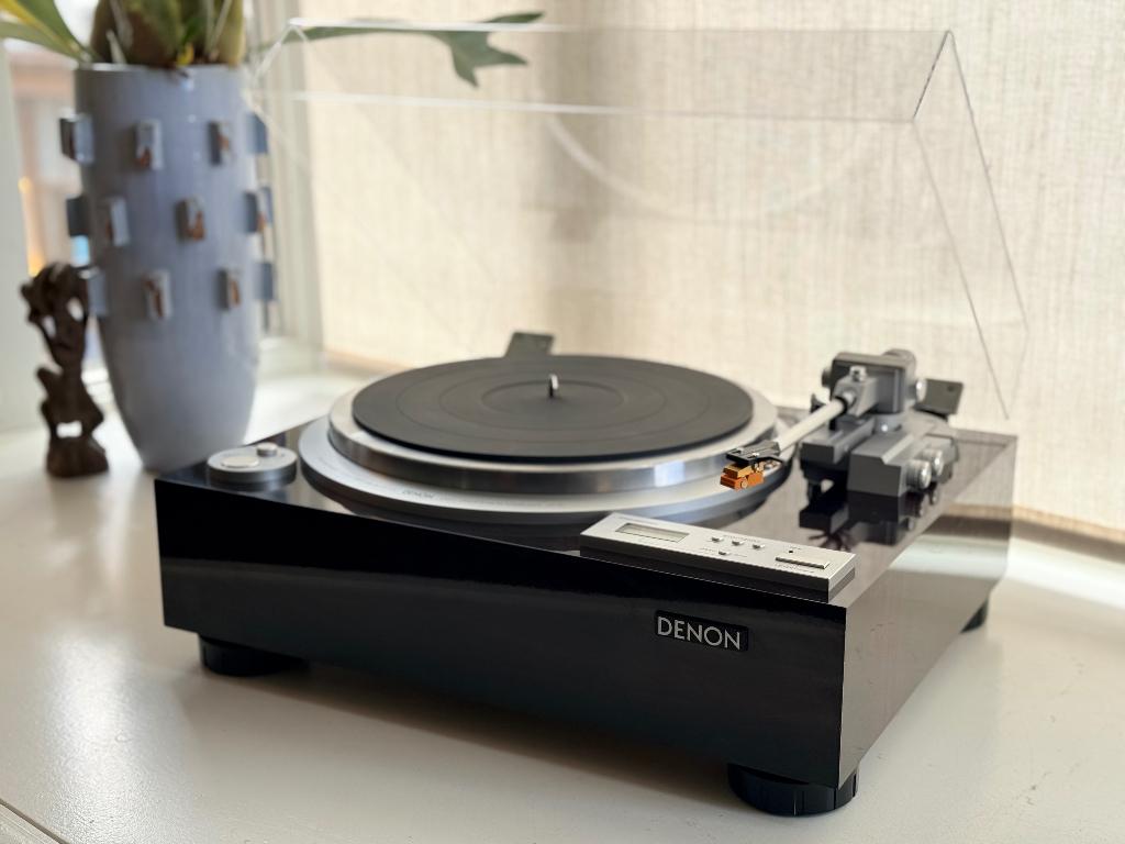 Denon DP-59L superstaat!, Audio, Tv en Foto, Platenspelers, Zo goed als nieuw, Platenspeler, Overige merken, Ophalen of Verzenden