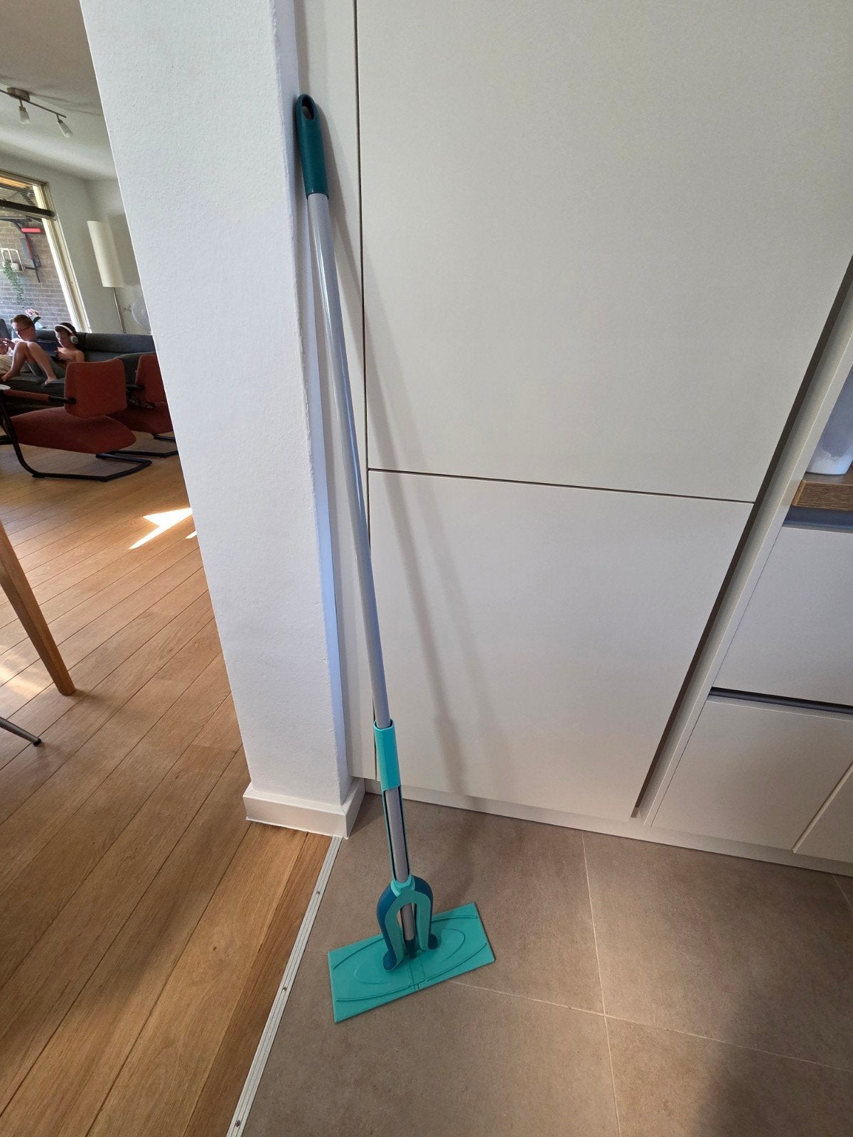 Leifheit dweil met microvezeldoek, Ophalen, Mop of Dweil