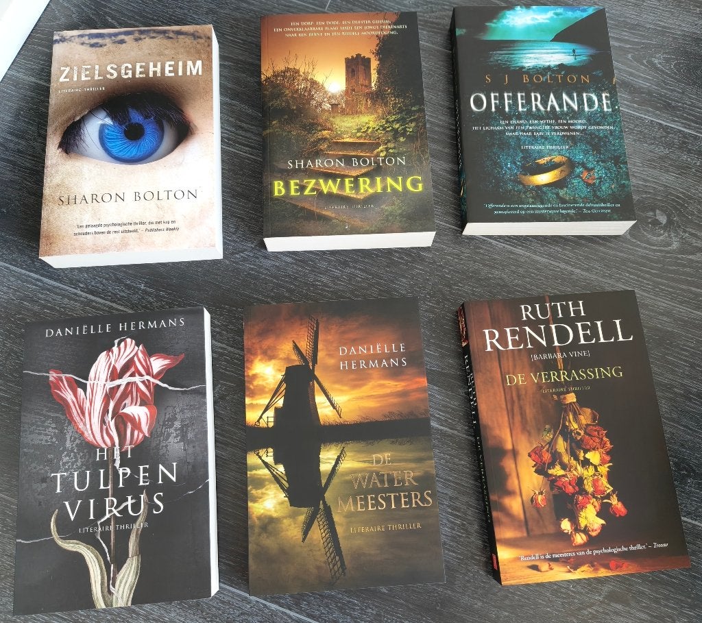 Diverse thrillers en psychologische romans - 11 boeken, Ophalen of Verzenden, Nieuw, Diverse auteurs, Nederland