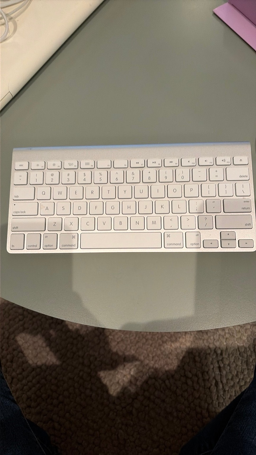 Apple Wireless Keyboard A1314, Ophalen of Verzenden, Gebruikt, IMac