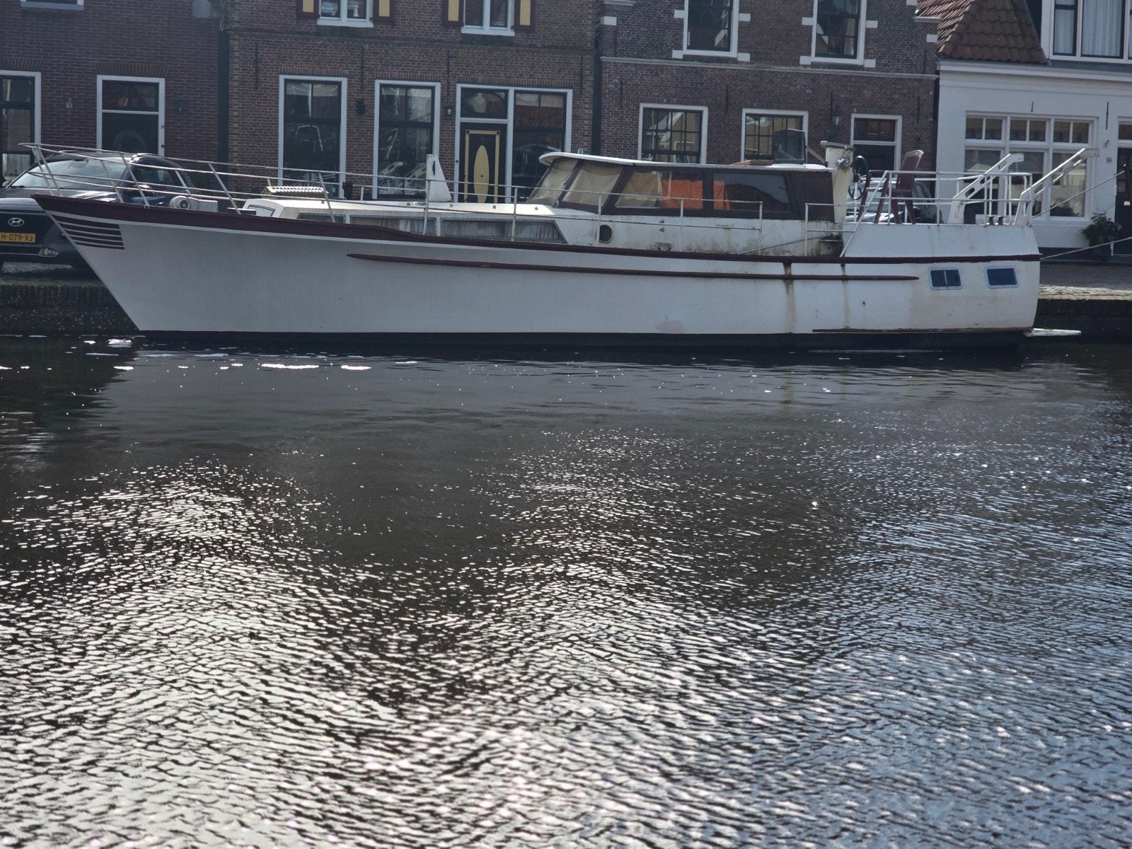 Langenberg Stalen Motorjacht - 12 Meter - Twin Engine, Watersport en Boten, Staal, Overige merken, Gebruikt, Binnenboordmotor