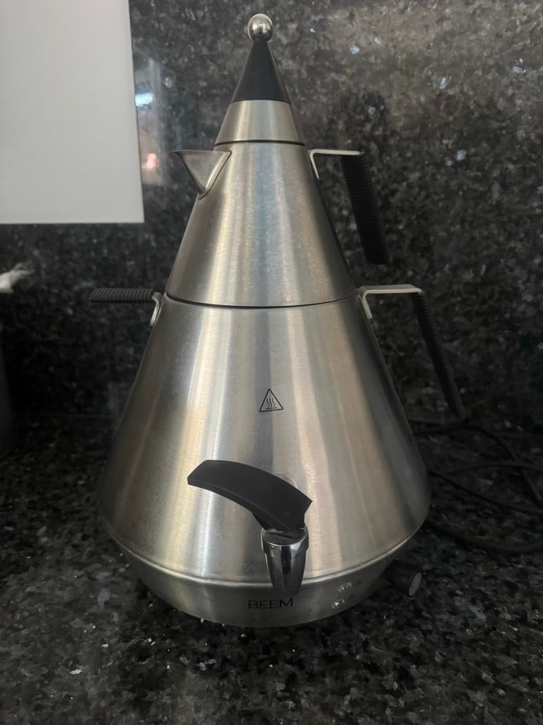 Beem Samovar 4L RVS - Thee en Waterkoker, Witgoed en Apparatuur, Waterkokers, 2 liter of meer, Ophalen, Gebruikt, Rvs