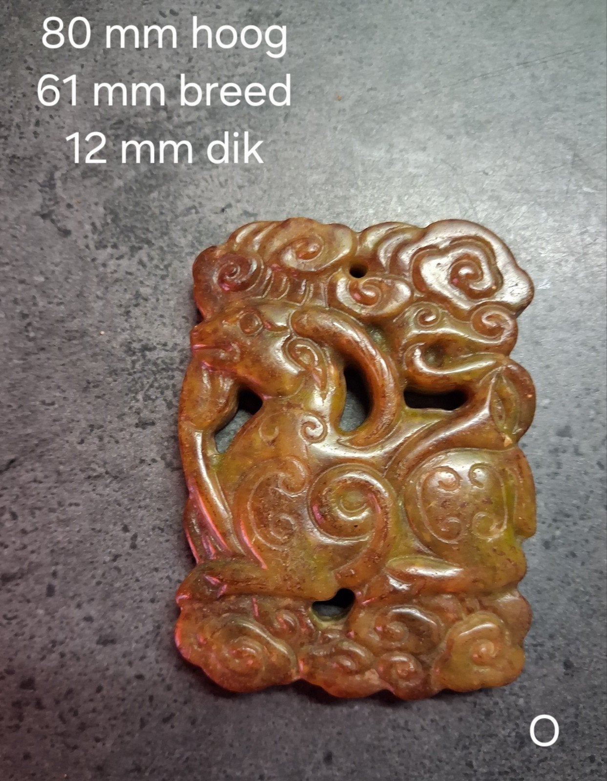 Chinese  Hanger - Draak en Wolken  (O, Verzenden