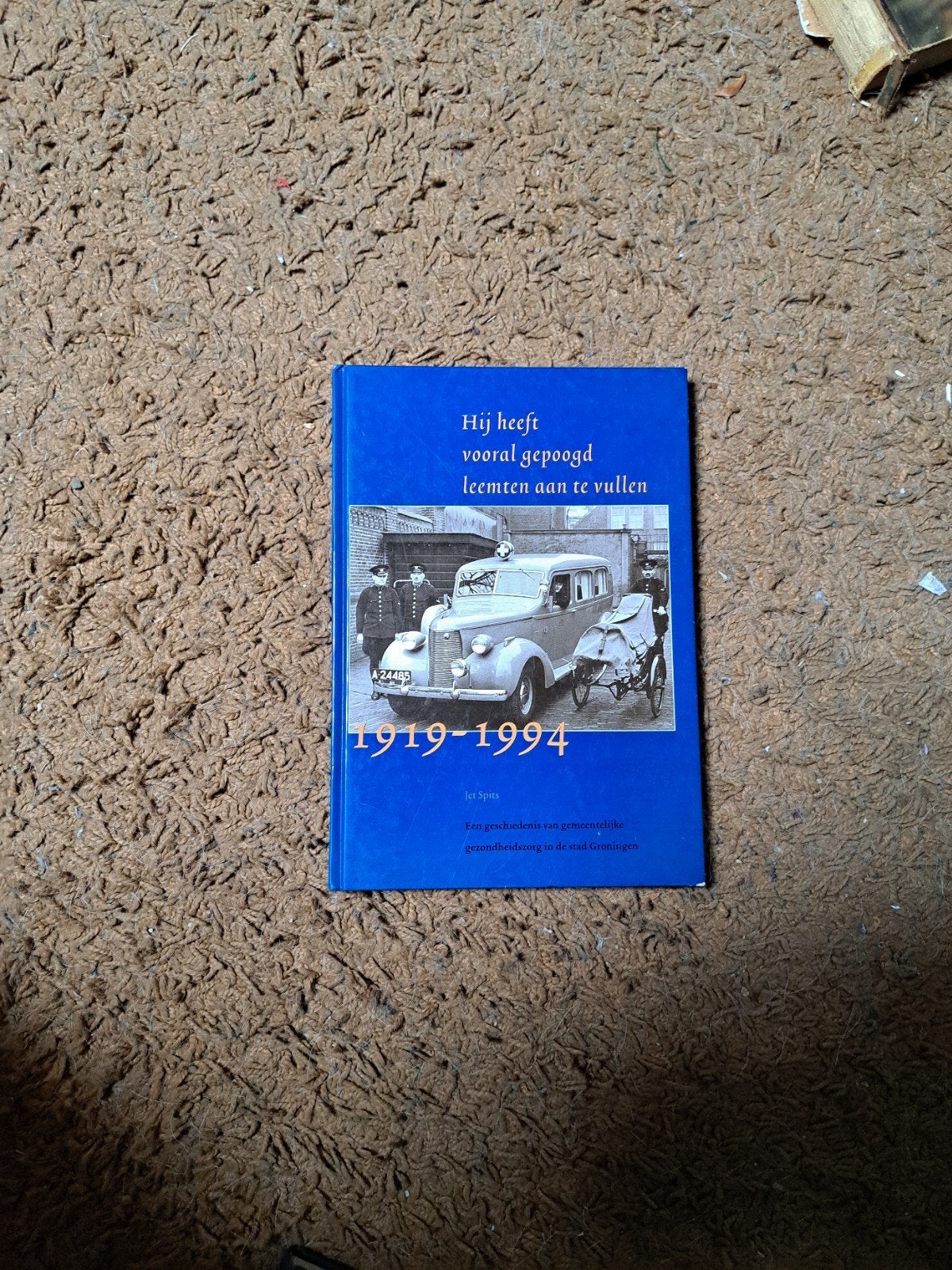 Gezondheidszorg Groningen 1919-1994, Boeken, Ophalen of Verzenden, Gelezen, Jet Spots, Overige