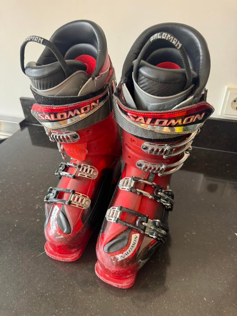 Salomon Falcon CS Pro skischoenen – maat [26/26.5] – flex110, Sport en Fitness, Skiën en Langlaufen, Ophalen, 160 tot 180 cm, Gebruikt