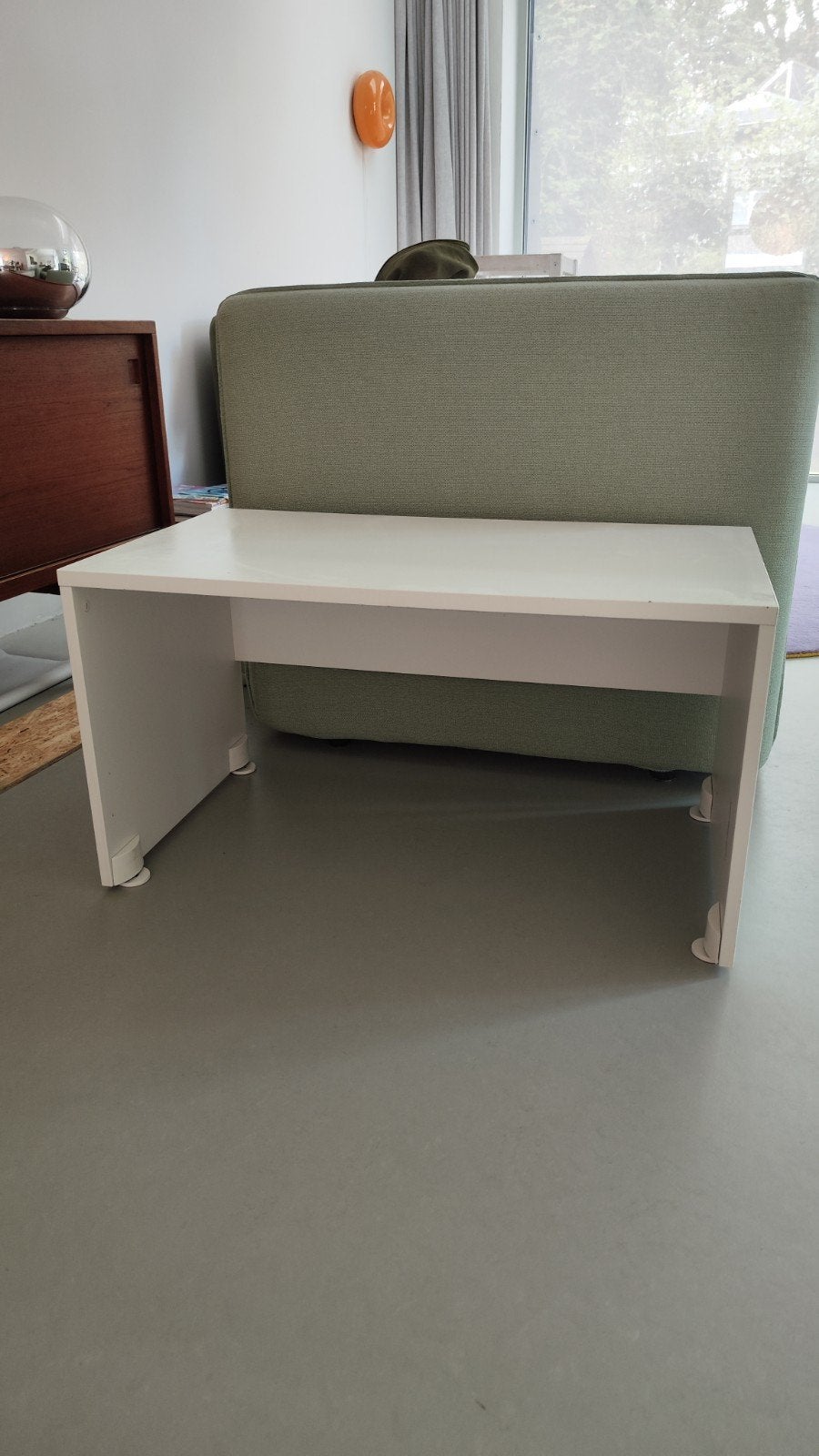 IKEA SMÅSTAD bureau/bankje - Wit, Ophalen
