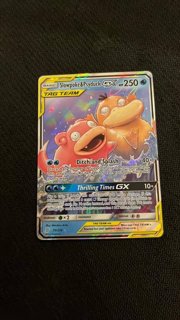 Slowpoke & Psyduck GX 35/236 - Pokemon, Ophalen of Verzenden, Zo goed als nieuw