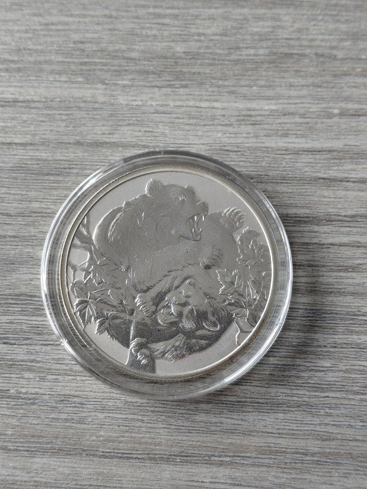 2022 Niue Beer Puma 1 oz zilver 0.999, Ophalen of Verzenden, Zilver