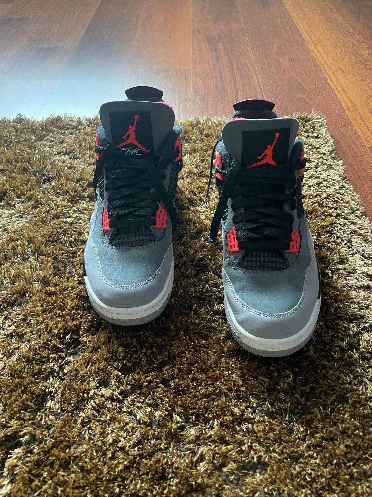 Nike Air Jordan 4 Infrared - Maat 43 - Zo goed als nieuw, Ophalen, Zo goed als nieuw, Overige kleuren, Sneakers of Gympen