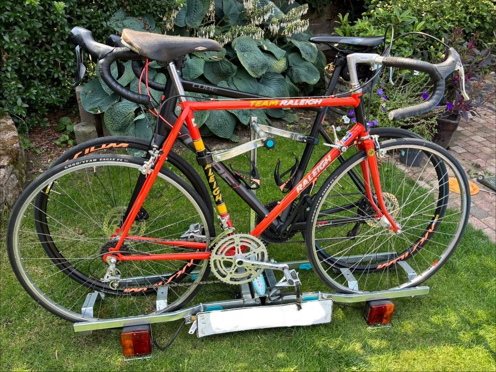 Multa fietsdrager inklapbaar, Auto diversen, Fietsendragers, Gebruikt, Trekhaakdrager, 2 fietsen, Ophalen