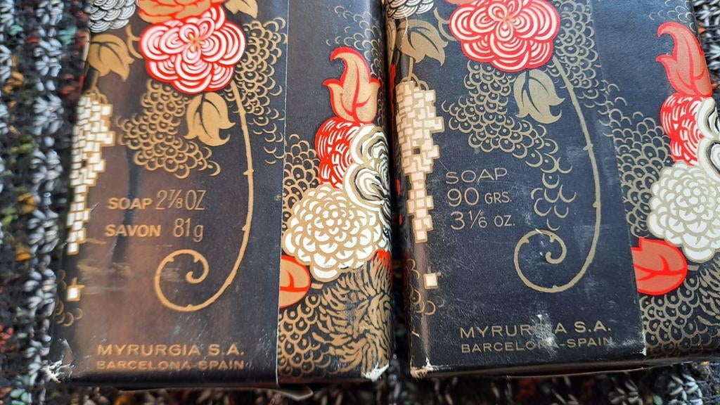Vintage Maja Zeep - Myrugia Spanje - Ongebruikt in doos, Verzamelen, Ophalen of Verzenden, Persoonlijke verzorging
