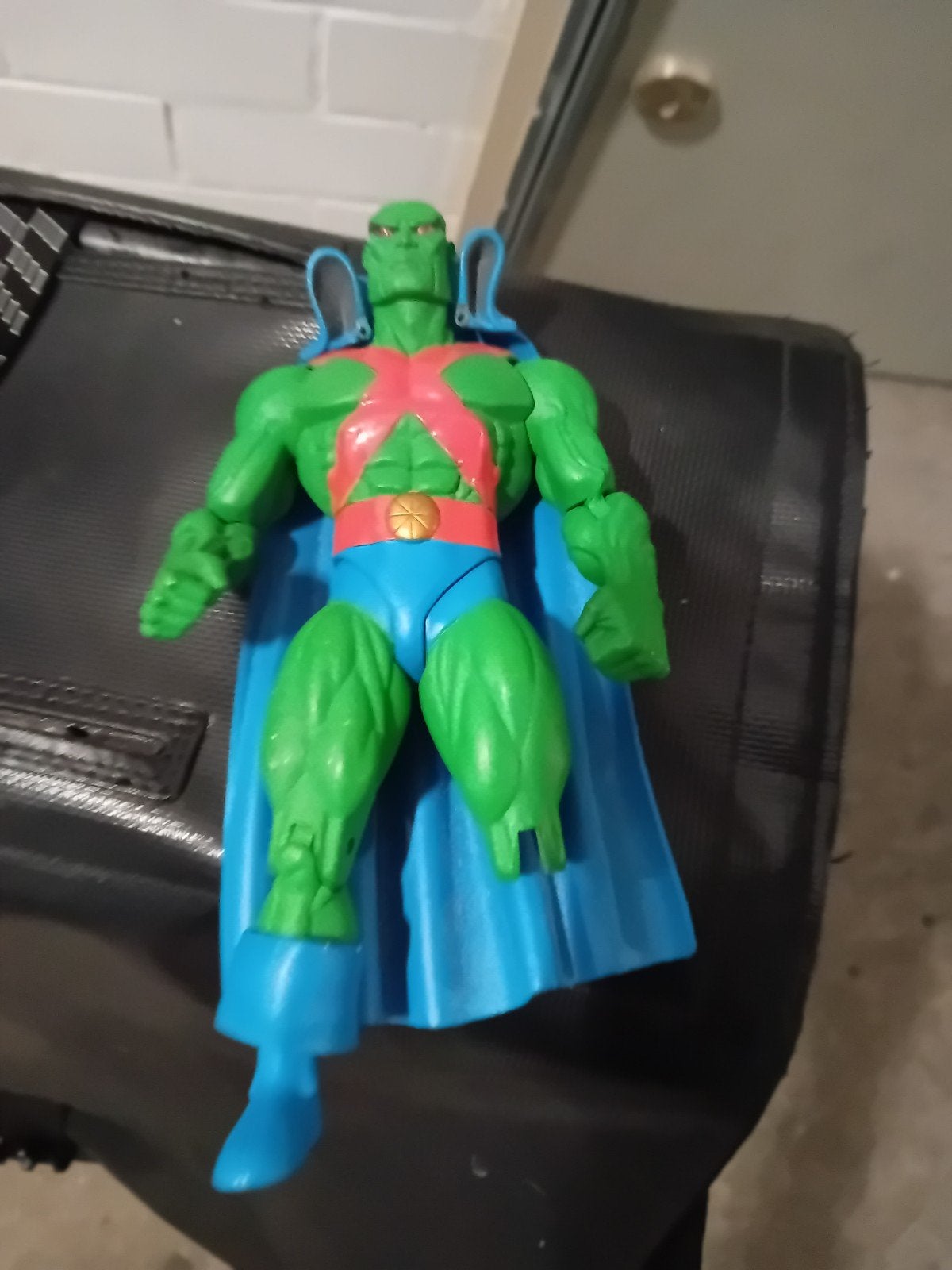 Vintage Pop Martian Manhunter actiefiguur - been stukje, Ophalen of Verzenden, Gebruikt