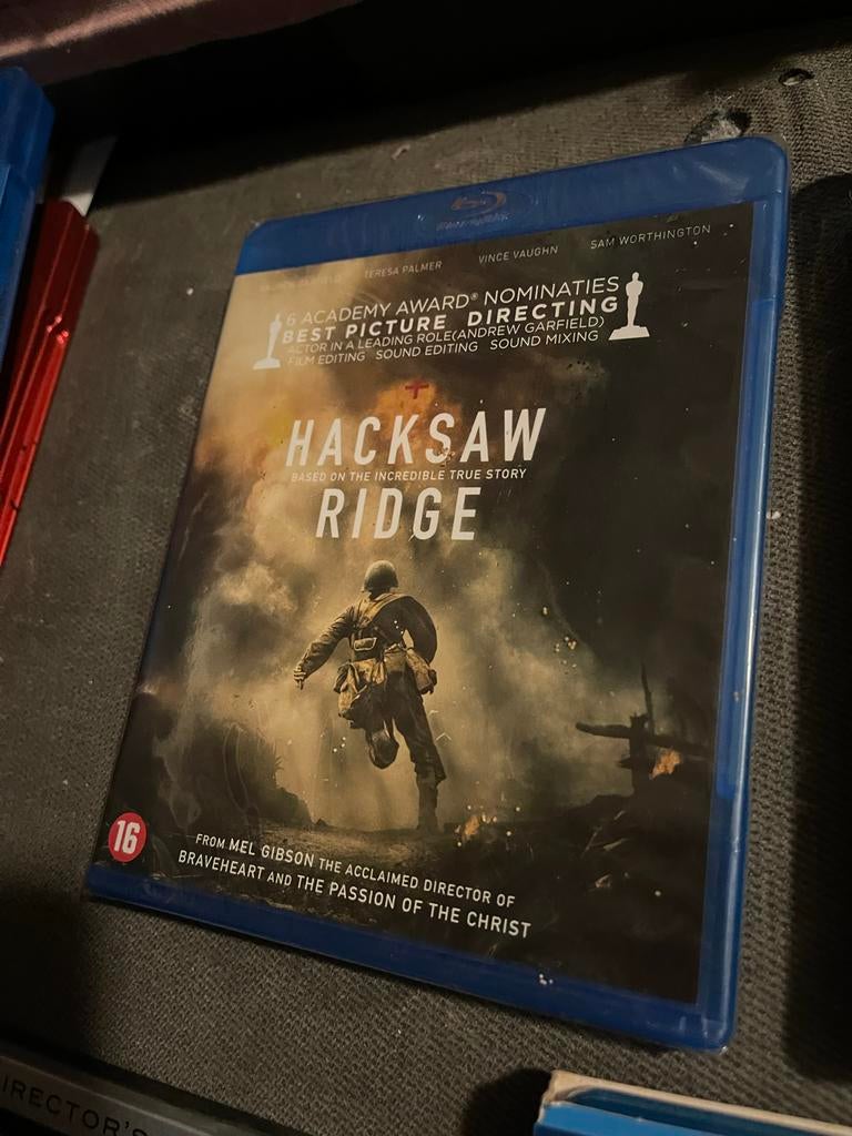 Hacksaw Ridge Blu-ray - Oorlogsdrama van Mel Gibson, Cd's en Dvd's, Ophalen of Verzenden, Zo goed als nieuw, Drama