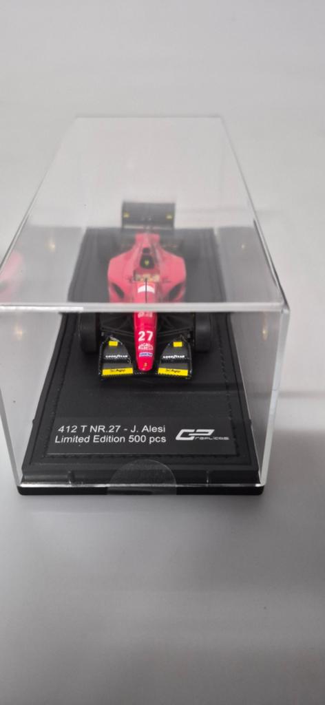 Ferrari 412 T #27 J. Alesi - 1:43 - GP Replicas (Nieuw!), Overige merken, GP Replicas, Auto, Onbekend