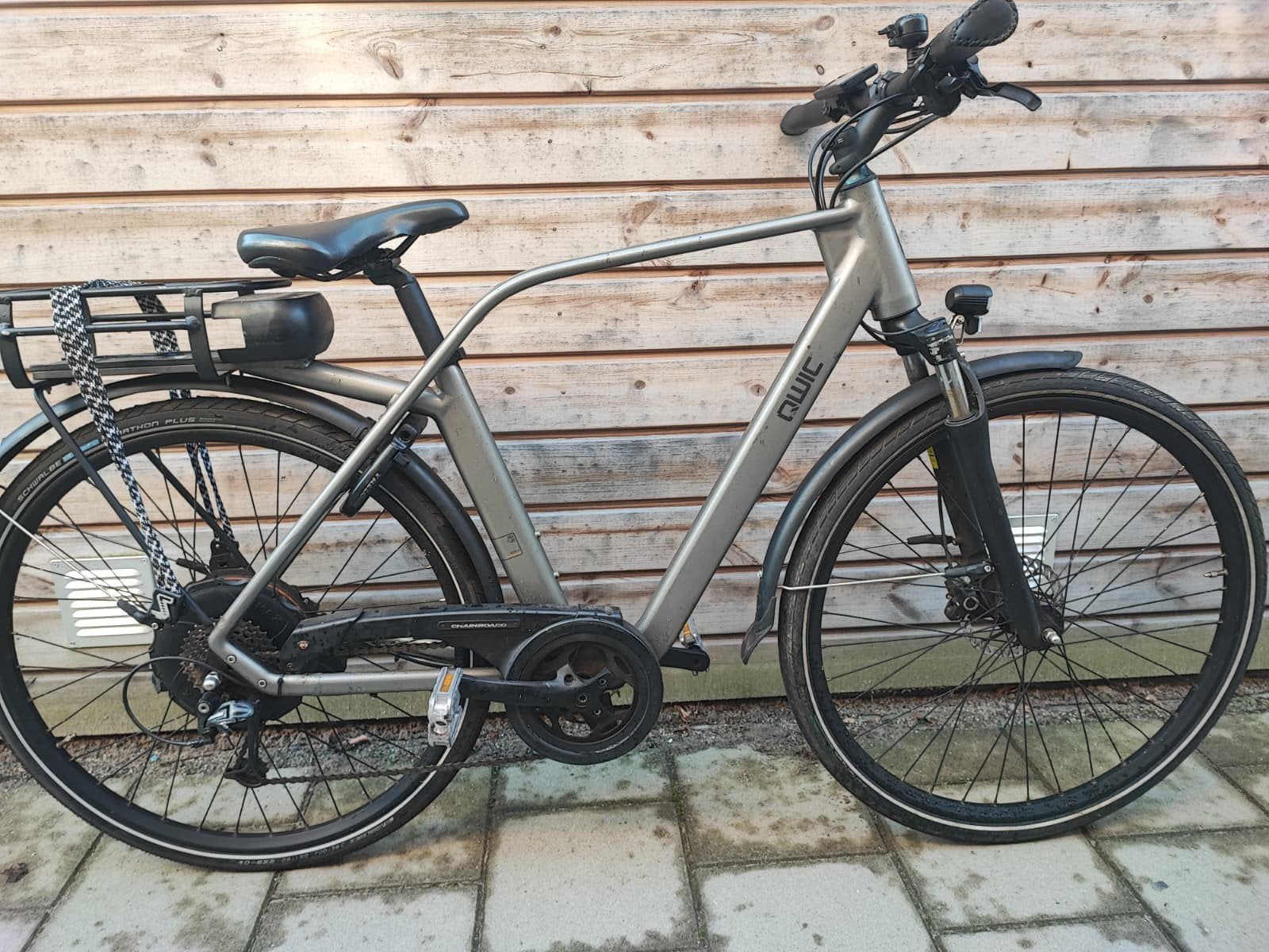 QWIC P-RD9 elektrische fiets – zonder accu – voor reparatie, Ophalen, Gebruikt, Qwic