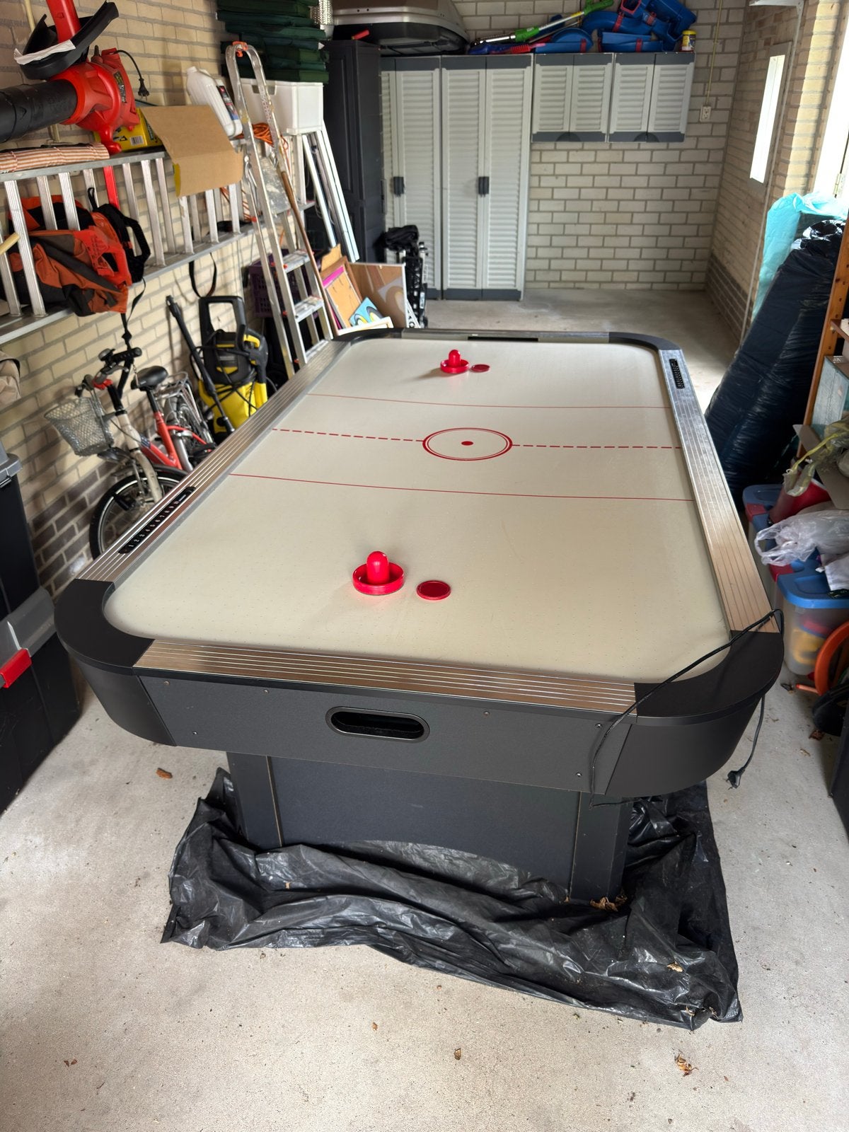 Buffalo Airhockeytafel - Zo goed als nieuw, Een of twee spelers, Ophalen, Zo goed als nieuw