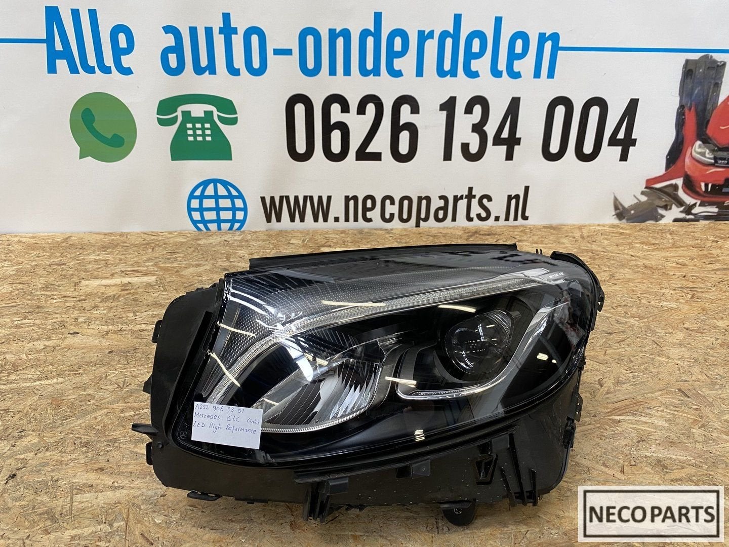 Glc W253 led high performance koplamp links, Gebruikt, -, Ophalen of Verzenden, -
