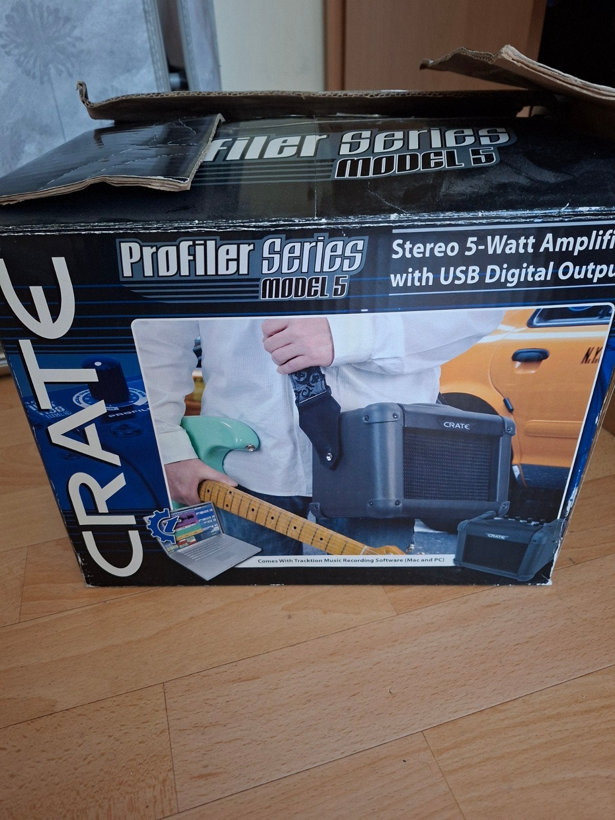 Crate Profiler Series Model 5 Stereo 5-Watt Gitaarversterker, Ophalen of Verzenden, Zo goed als nieuw, Gitaar, Minder dan 50 watt
