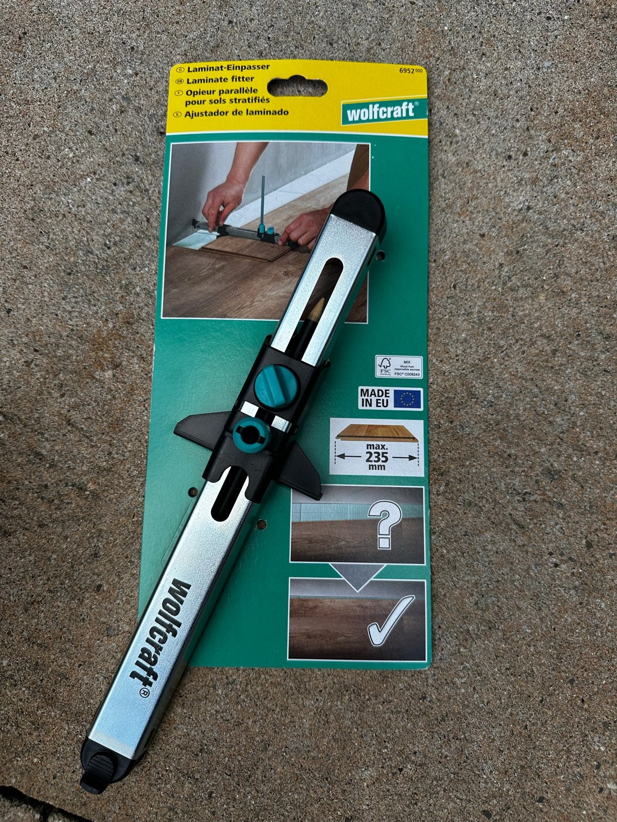 Wolfcraft laminaat inpasser - Nieuw, Ophalen of Verzenden, Nieuw, Overige typen, Overige merken